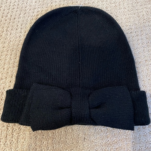NWOT Kate Spade beanie with bow - Picture 3 of 4